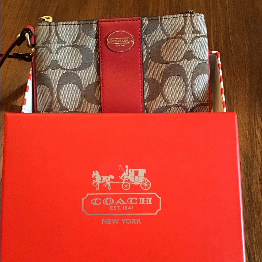 Coach wristlet